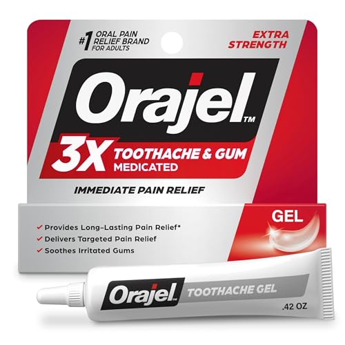 Orajel Maximum Strength Toothache Gel 0.42 oz