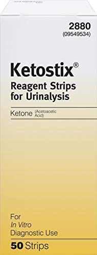 Bayer Ketostix Urine Ketone Test Strips 50-Count
