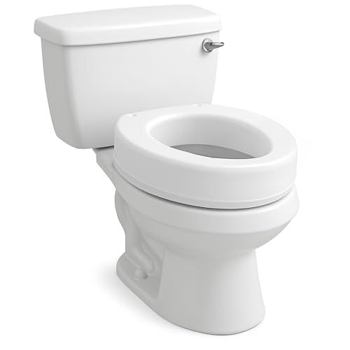 Carex Raised Toilet Seat — 3.5 Inch