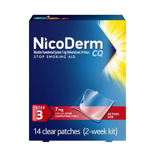 NicoDerm CQ Step 3 Clear Patch 7mg