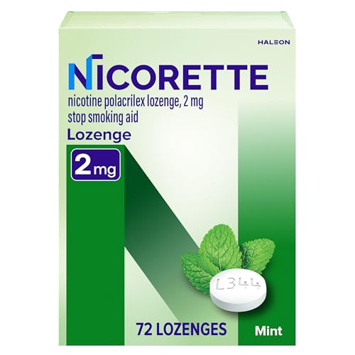 Nicorette 2mg Nicotine Lozenge — Mint, 72 Count