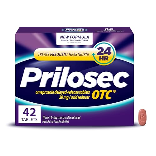 Prilosec OTC Omeprazole 20mg Delayed-Release Tablets
