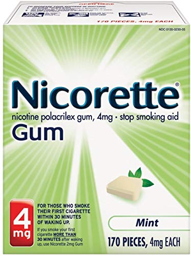 Nicorette 4mg Nicotine Gum — Fresh Mint