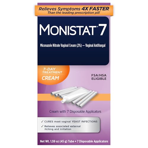 Monistat 7 Vaginal Antifungal Cream 7-Day Treatment