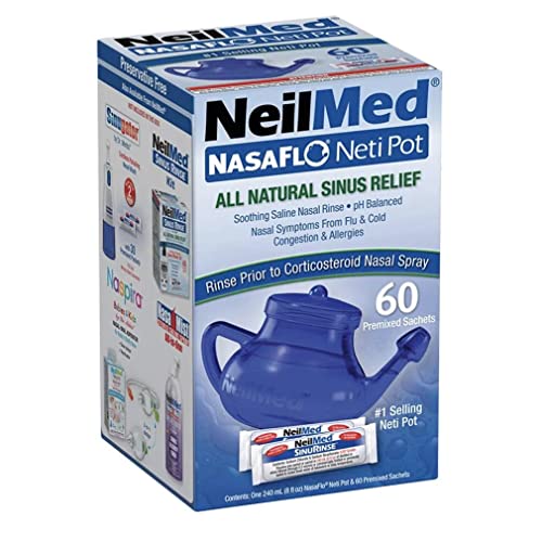 NeilMed NasaFlo Unbreakable Neti Pot