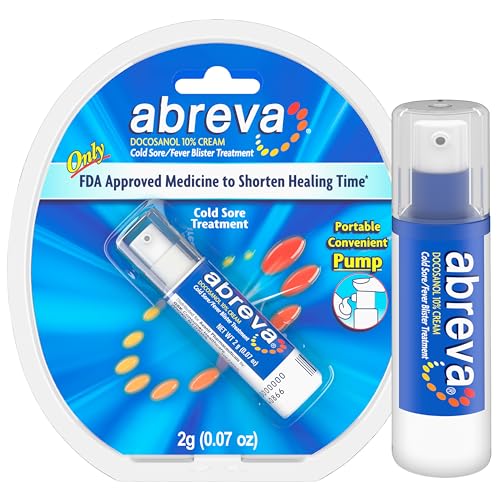 Abreva 10% Docosanol Cold Sore Treatment Cream
