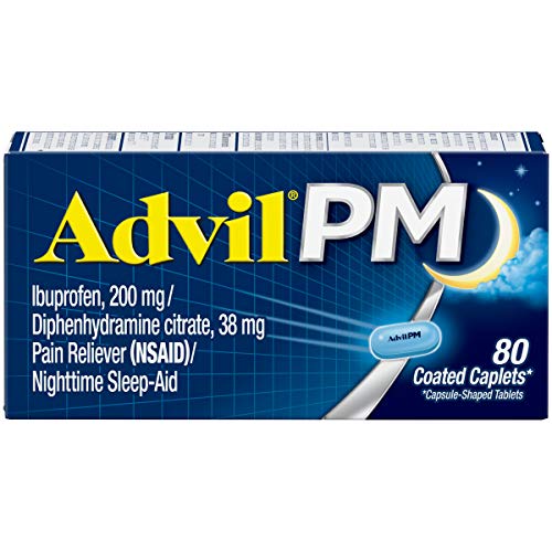 Advil PM Nighttime Pain Reliever & Sleep Aid 80-Count