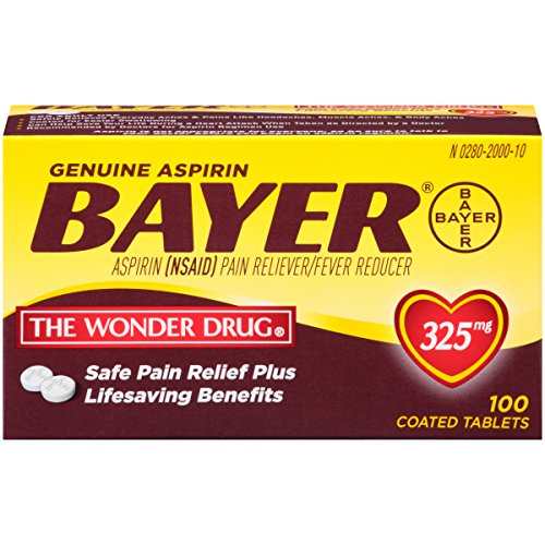 Bayer Aspirin Regular Strength 325mg Tablets