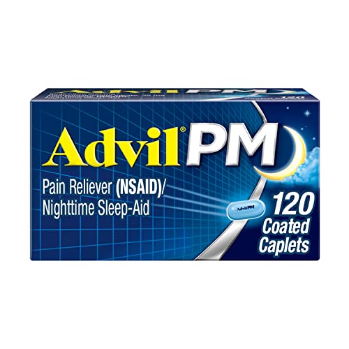 Advil PM Ibuprofen + Diphenhydramine 120-Count