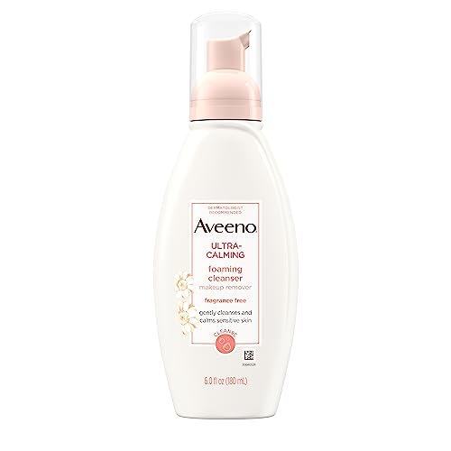 Aveeno Ultra-Calming Foaming Cleanser for Rosacea 6oz