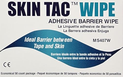 Skin Tac Adhesive Barrier Wipes 50-Count
