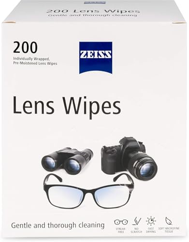 Zeiss Lens Cleaning Wipes 200-Count