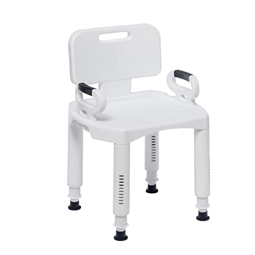 Drive Medical Shower Chair with Back and Arms