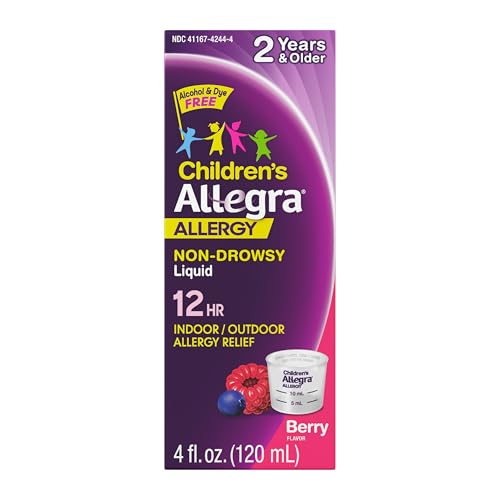 Children's Allegra Allergy Syrup (4 fl oz)