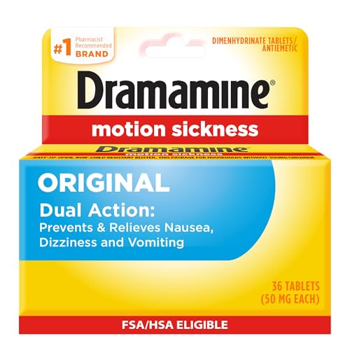 Dramamine Original Formula Motion Sickness Tablets