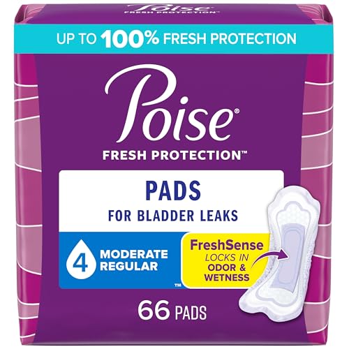 Poise Moderate Absorbency Pads — Regular Length