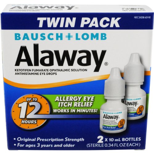 Opcon-A Antihistamine Allergy Eye Drops Twin Pack
