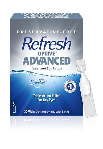 Refresh Optive Advanced Preservative-Free Lubricant Eye Drops