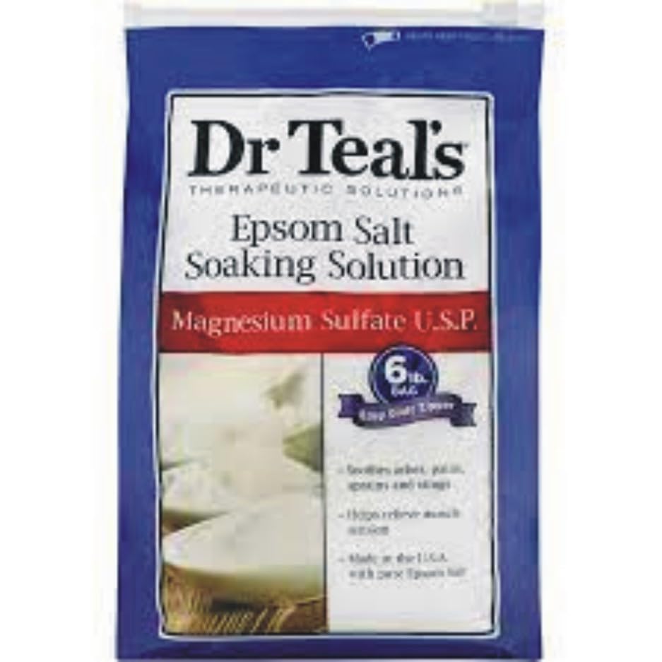 Dr. Teal's Pure Epsom Salt Soak 6 lb