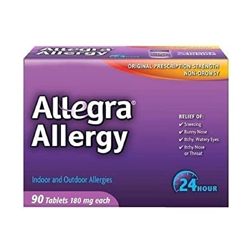 Allegra 24HR Adult Allergy Relief 180mg (90-count)
