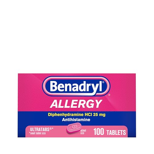 Benadryl Allergy Ultratabs 25mg (100-count)