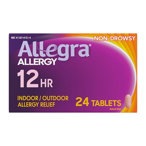 Allegra 24HR Adult Allergy Relief 60mg (30-count)