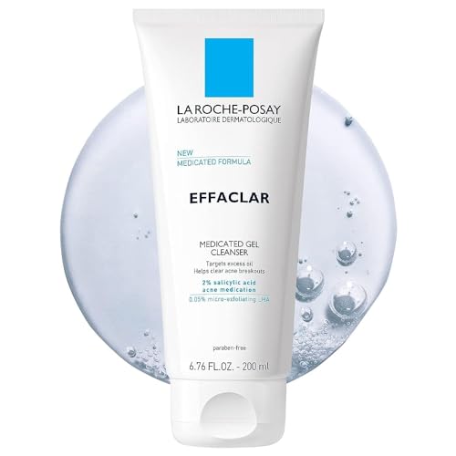 La Roche-Posay Effaclar Medicated Gel Cleanser Salicylic Acid