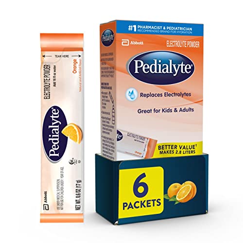 Pedialyte Electrolyte Powder Packs 6-Count