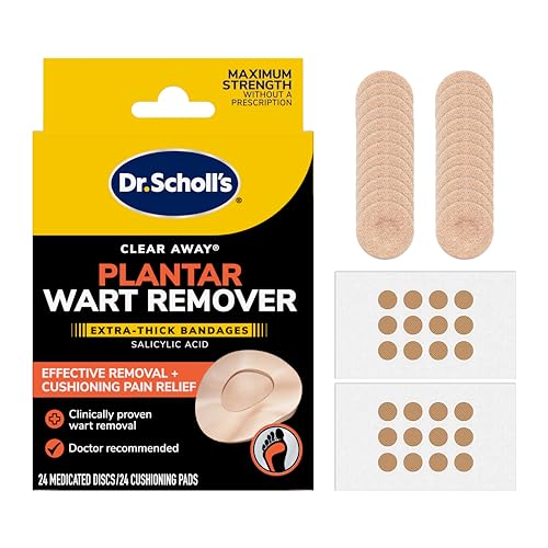 Dr. Scholl's Clear Away Wart Remover Salicylic Acid 24-Count