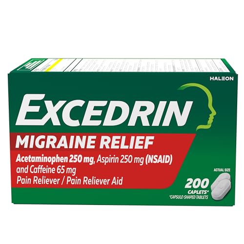 Excedrin Migraine Caplets 200-Count