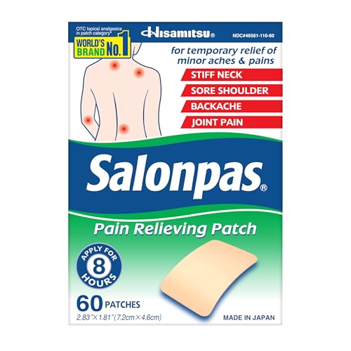 Salonpas Pain Relieving Patch 60-Count