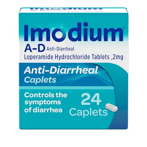 Imodium A-D Anti-Diarrheal Loperamide HCl 2mg Caplets