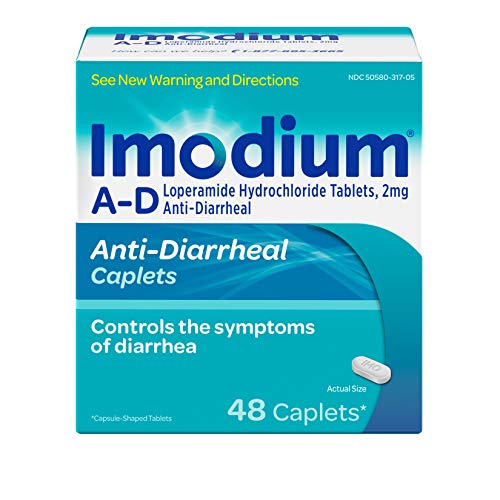Imodium A-D Anti-Diarrheal Caplets 48-Count