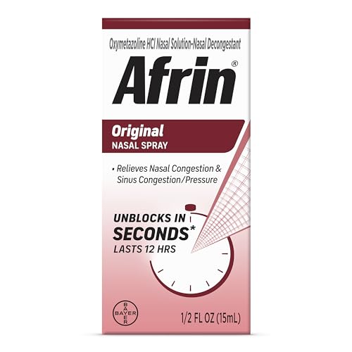 Afrin Original Nasal Decongestant Spray