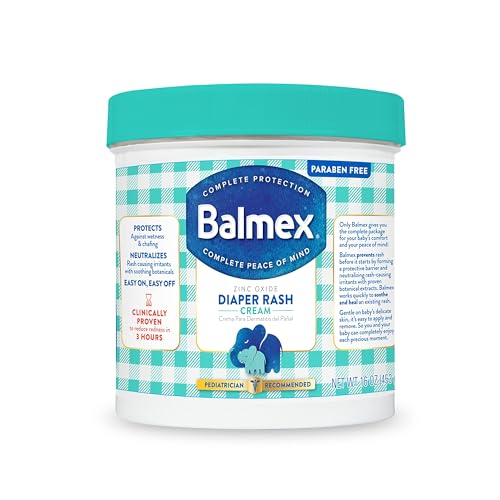 Balmex Diaper Rash Cream with Zinc Oxide