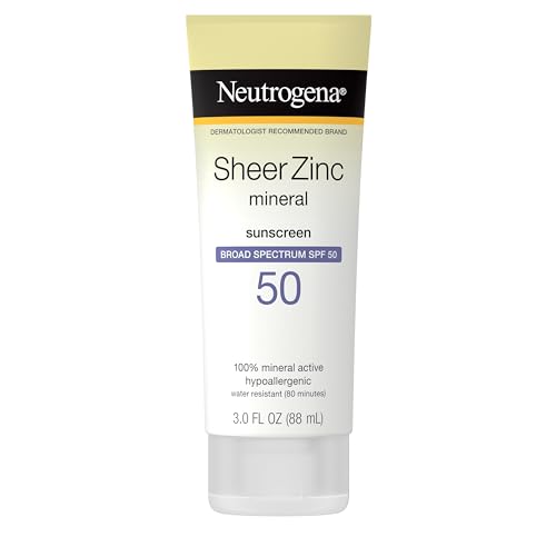 Neutrogena Sheer Zinc Dry-Touch Sunscreen SPF 50