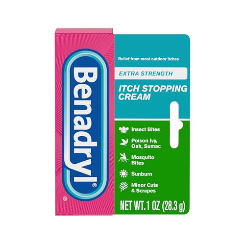 Benadryl Itch Stopping Cream Travel Size 1 oz