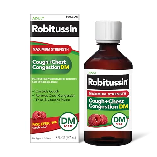 Robitussin Maximum Strength Cough Suppressant DXM