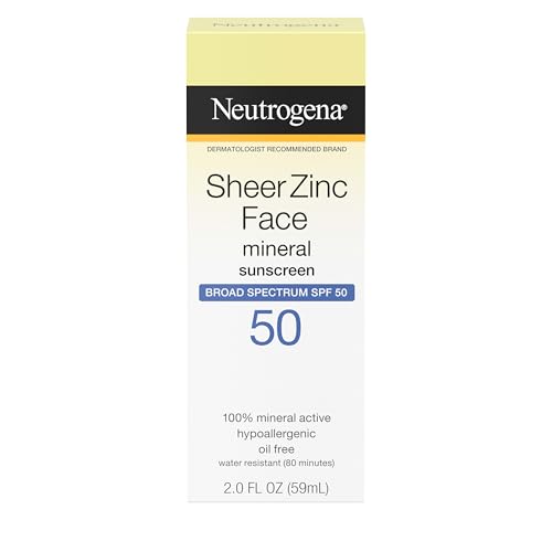 Neutrogena Sheer Zinc Face Dry-Touch Sunscreen Stick SPF 50