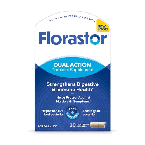 Florastor Daily Probiotic Supplement Travel 10-Count
