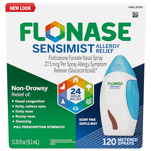 Flonase Sensimist 24HR Allergy Nasal Spray (120 sprays)