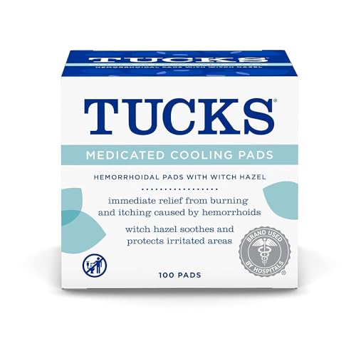 Tucks Medicated Cooling Pads 100-Count