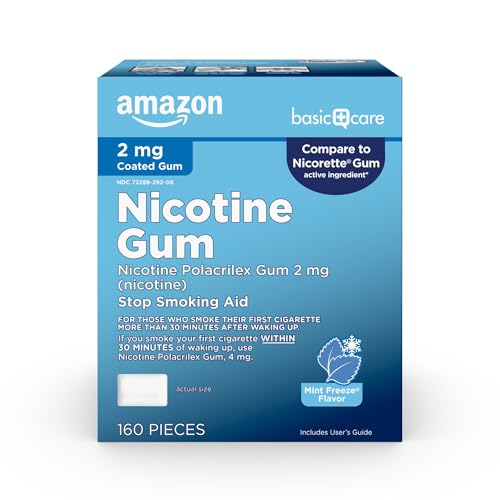 Basic Care Nicotine Polacrilex Gum 2mg — Mint