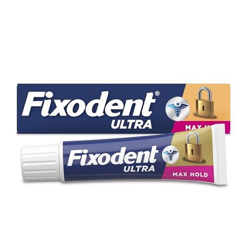 Fixodent Ultra Max Hold Denture Adhesive 2.2 oz