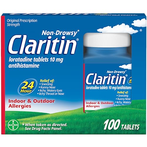 Claritin 24HR Non-Drowsy Allergy Relief (100-count)