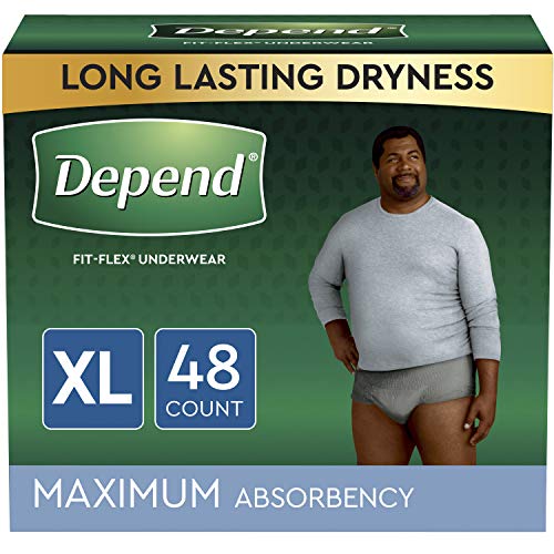 Depend FIT-FLEX Incontinence Underwear — XL