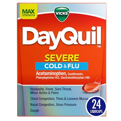 Vicks DayQuil Severe Cold & Flu LiquiCaps
