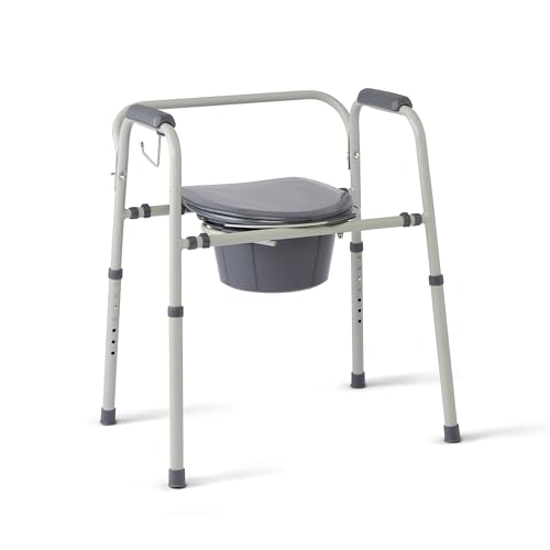 Medline Steel Commode Chair