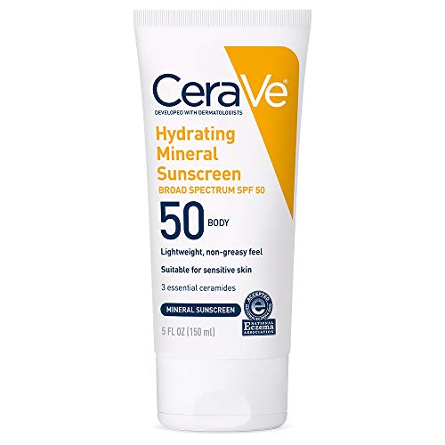 CeraVe Hydrating Sunscreen Body Lotion SPF 50