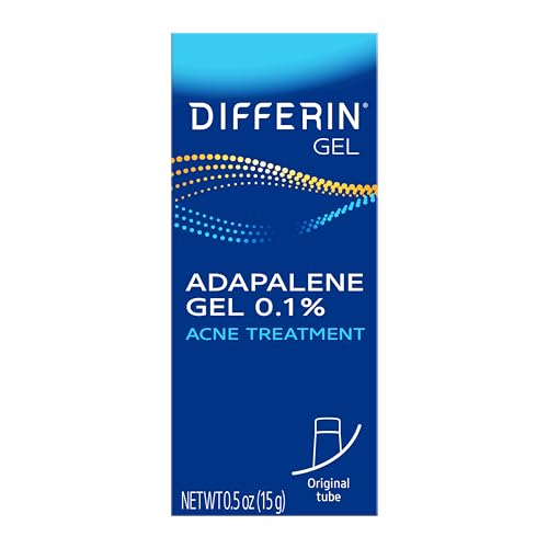 Differin Adapalene Gel 0.1% Acne Treatment